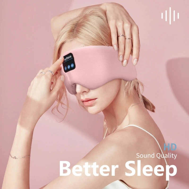Bluetooth Pink Mini Sleep Eye Mask Bluetooth Pink Mini Sleep Eye Mask