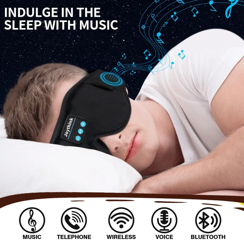 Car Bluetooth Sleep Eye Mask Black Car Bluetooth Sleep Eye Mask Black