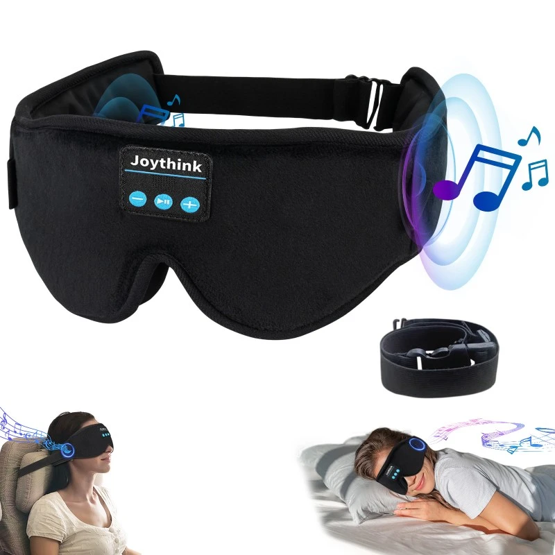 Car Bluetooth Sleep Eye Mask Black Car Bluetooth Sleep Eye Mask Black