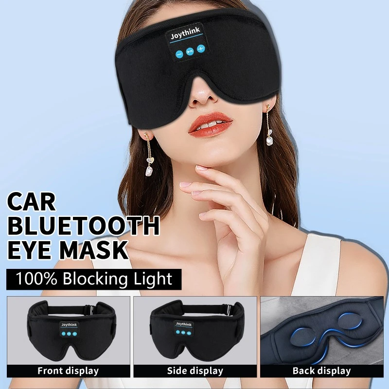 Car Bluetooth Sleep Eye Mask Black Car Bluetooth Sleep Eye Mask Black