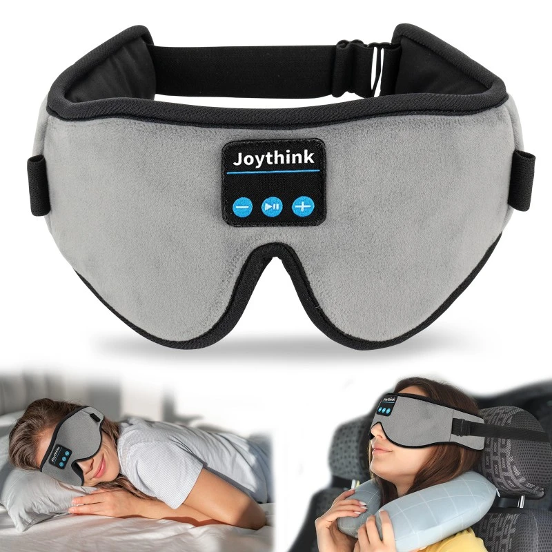 Car Bluetooth Sleep Eye Mask Grey Car Bluetooth Sleep Eye Mask Grey